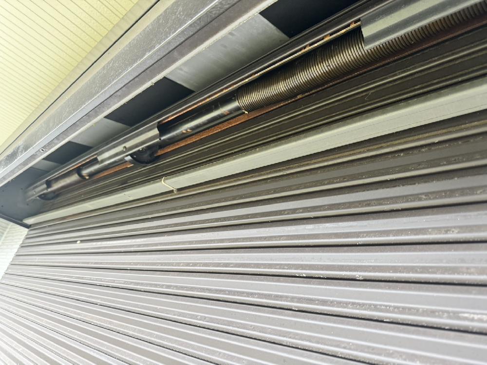 シャッター修理（熊本県熊本市）｜シャッターシャフト交換工事