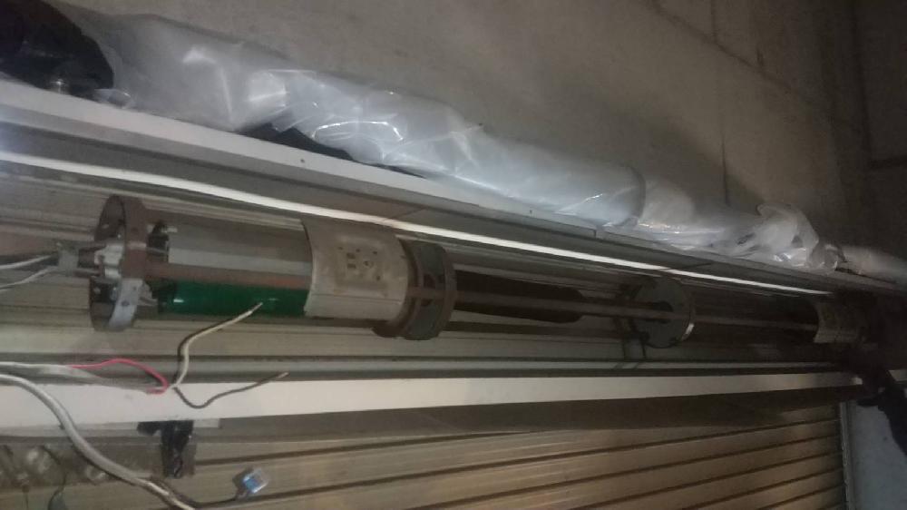 電動ガレージシャッター手動化工事（愛知県名古屋市）