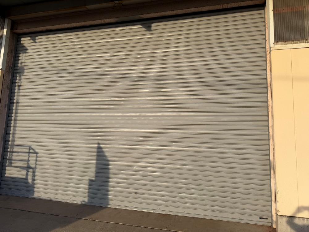 重量電動シャッターモートW開閉機スラット交換工事（千葉県成田市）｜シャッター修理・交換