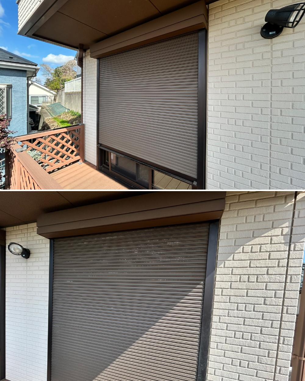 手動窓シャッタースラット交換工事（千葉県野田市）｜窓シャッタースラット交換工事｜引っかかり動かない