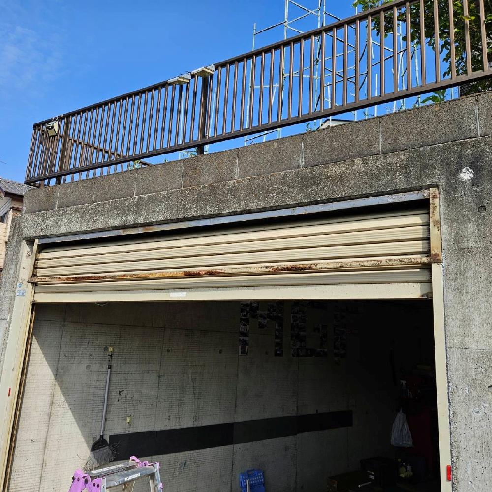 軽量手動シャッタースラット交換修理（千葉県鎌ケ谷市）｜スラット交換工事｜施工事例