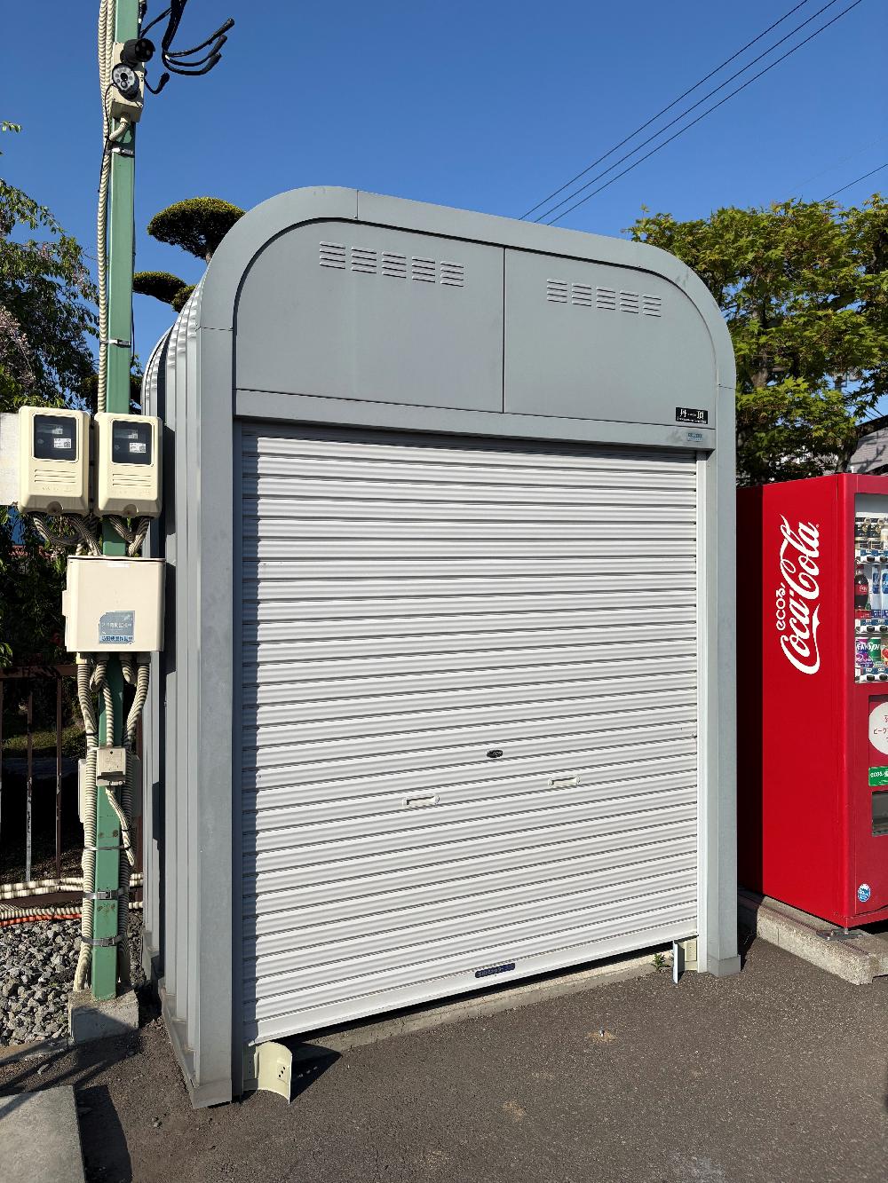 電動シャッター遠隔操作『セレコネクト２』取付工事（北海道札幌市）｜シャッター修理・交換｜電動化工事