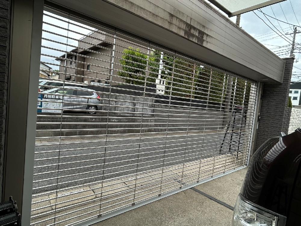 電動グリルシャッター交換工事（埼玉県さいたま市）｜緊急修理｜施工事例