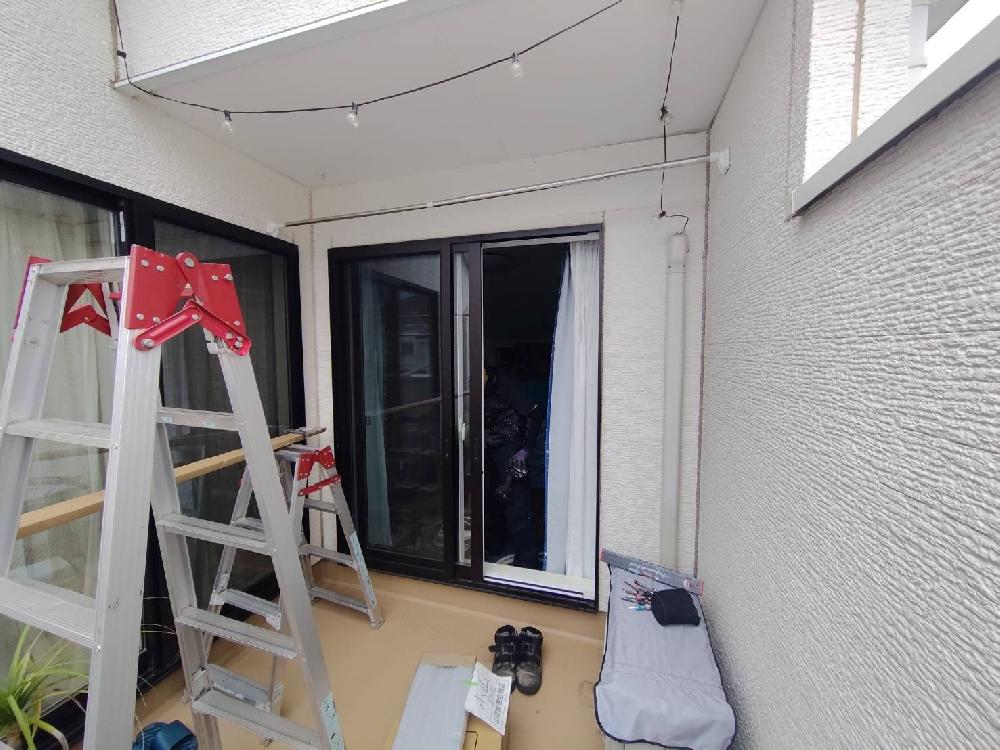 電動窓シャッター新規取付工事（千葉県柏市）｜電動窓シャッター開閉機スラット取付工事｜窓のシャッター取付対応