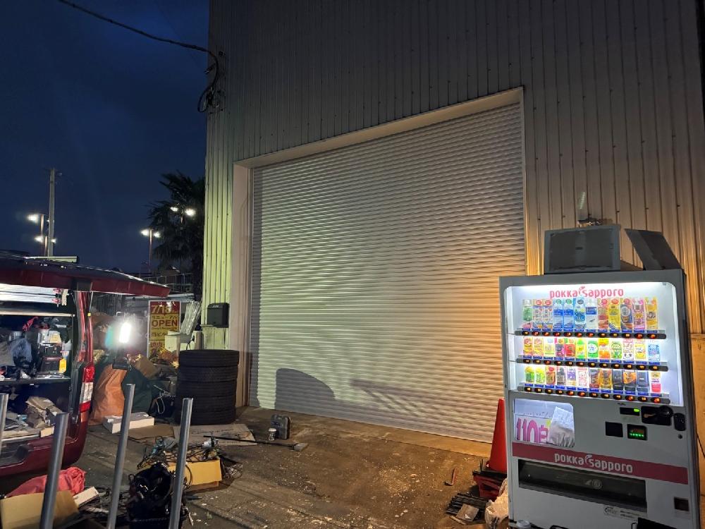 重量電動シャッタースラット交換工事（埼玉県越谷市）｜シャッター修理・交換・緊急対応